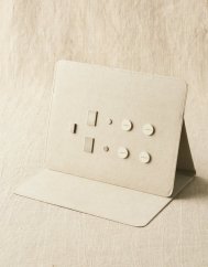 Tvůrčí tabule/stojan s magnety Maker's Board COCOKNITS šedá