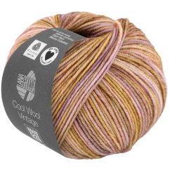 LANA GROSSA Cool Wool Vintage - Camel-Lila 7386
