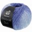 LANA GROSSA Meilenweit Woolycell - Marine/ Grau/ Hellblau 6005