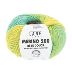 MERINO 200 BÉBÉ COLOR - ROST/MINT