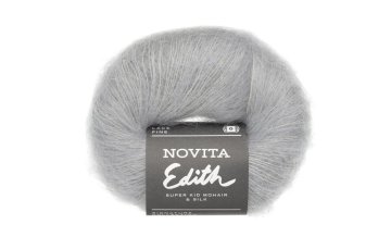 Novita Edith – Luxusní mohérová příze ze superfine kid mohéru a hedvábí