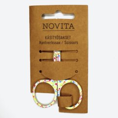 Obal produktu – Nůžky Novita - bílé (špendlíky) Obal produktu – Nůžky Novita - bílé (špendlíky)