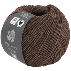 LANA GROSSA Cool Wool Vintage - Dunkelbraun 7384