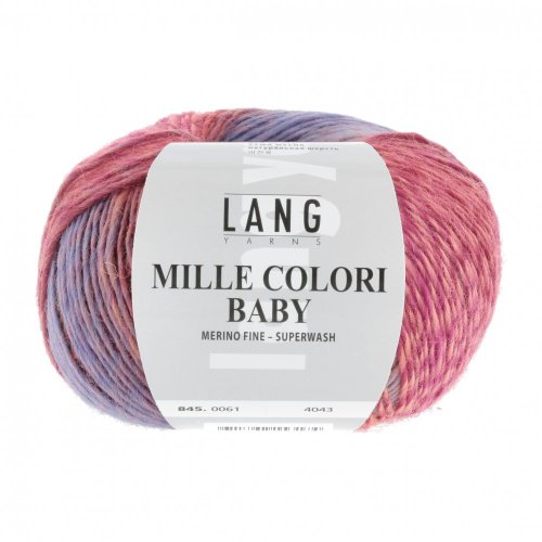 MILLE COLORI BABY - ROT/PINK