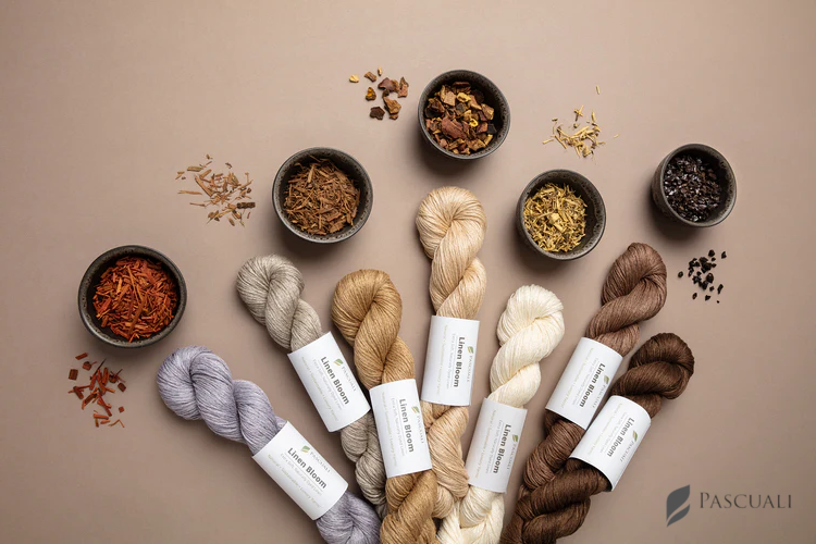 Linen Bloom – přírodní barvení